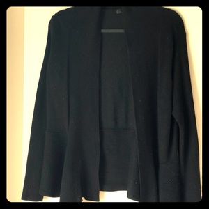 Classic black cardigan